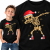 KOSZULKA DZIECIĘCA ŚWIĄTECZNA SKULL DABBING CHRISTMAS